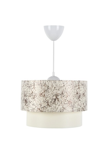 Pasta Tekli Sarkıt Avize Zeytin Dalı Yatak Odası Salon Oturma Odası Sarkıt Beyaz - Kahverengi