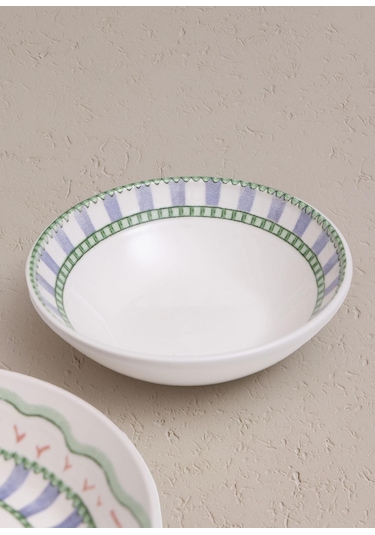 The Mia Spring Çorba Kasesi 6lı Set 14 Cm Renkli