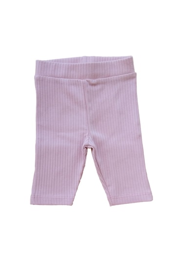 Kidaxi Kız Bebek Kaşkorse Patiksiz Alt 6-9 Ay Pudra