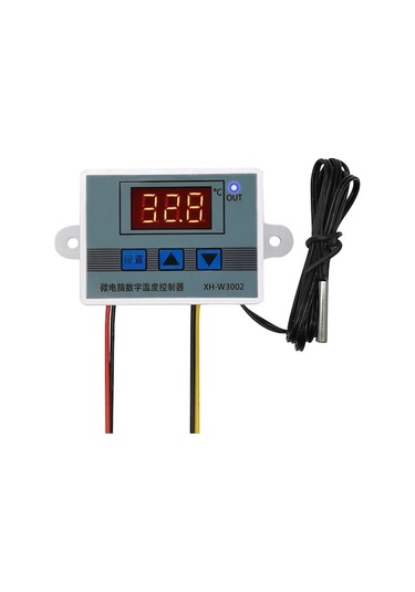 Ulzyvf Xh-w3002 12v/120w Dijital Termostat -50 110 C, 1m Su Geçirmez Prob İle Akvaryum & İnkübatör