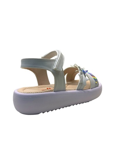 Tuğba Ortopedi 927 Kız Çocuk Yıldızlı Sandalet Beyaz