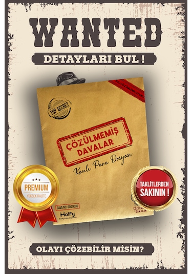 Çözülmemiş Davalar Kanlı Para Dedektiflik Oyunu