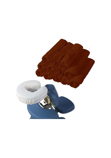 Suntek 12 Adet Yüz Beşiği Masaj Masası Çikolata-rengi