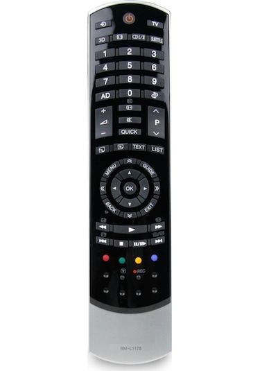 Toshiba 3D Led Tv Uyumlu Kumanda Rm-L1178