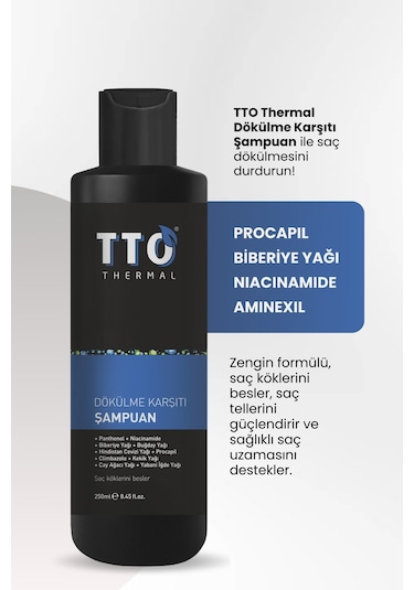 Tto Dökülme Karşıtı Şampuan 250 ML