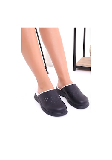 Hipokrat Hp600 Ortopedik Sabo Terlik Doktor Hemşire Hastane Aşçı İş Terliği Lacivert