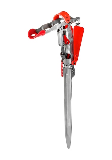 Dianziye Otomatik Balık Tuttuğunda Kamışı Kaldıran Çelik Konstrüksiyonlu Katlanabilir Balık Kamışı Tutucusu - Çift Yaylı, Ayarı Kolay, Taşınabilir