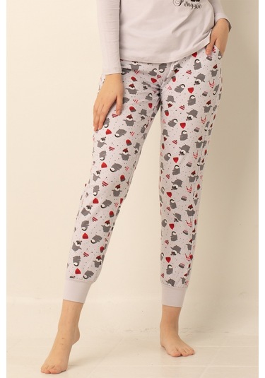 Doremi Pamuklu Bayan Pijama Takımı 001