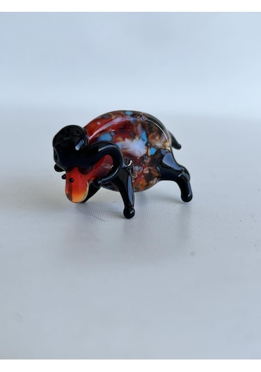 El Yapımı Murano Cam Koç Biblo A49-01