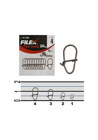 Filex Fast Snap No:2 - 10pcs