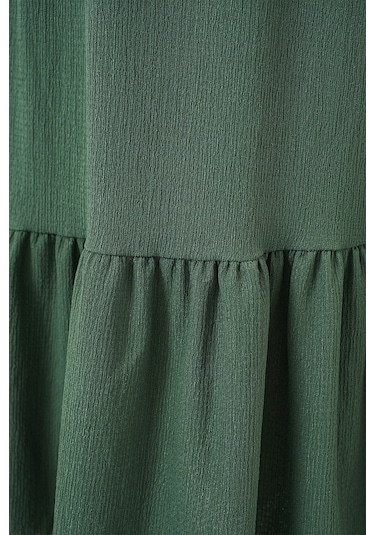 1886 Uzun Örme Etek - Zümrüt Yeşili Zümrüt Yeşili