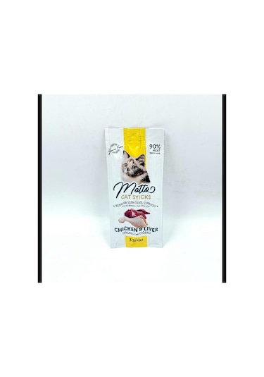 Kedi Ödül Çubuğu 3 X 5gr Tavuklu Ve Ciğerli