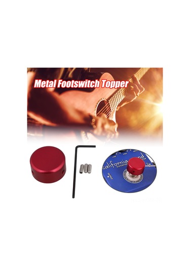 Suofeng Gitar Pedalı Ayak Anahtarı Kapağı - Alüminyum Alaşımlı, Kolay Kurulum, Yüksek Dayanıklılık, Renk Seçenekleri Mg-01981