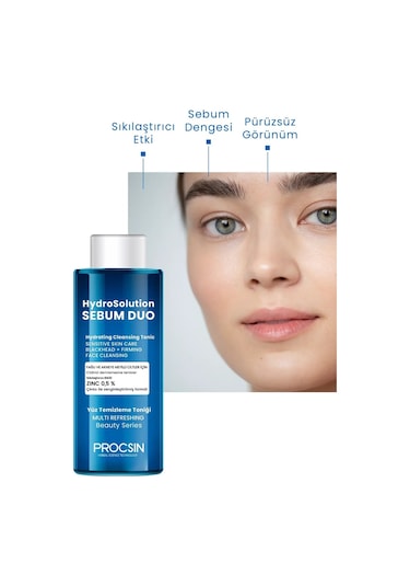 Procsın Hydrosolution Yağlı Ve Akneye Yönelik Ciltler İçin Tonik 200 ML