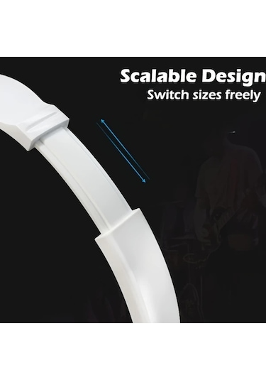 Oldfriend Beyaz Kablulu Kulaklık, Katlanır Bas Ve Mikrofonlu, 47.24 İnç Kablo, 3.55mm Jak