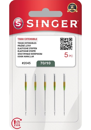 Büro Ev Ofis Dikiş Makinesi İçin 10no 5parça Jarse İğnesi Seti