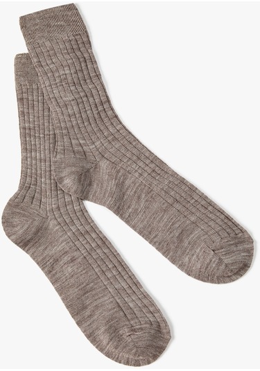 Koton Soket Çorap Kalın Dokulu Yün Karışımlı Kahverengi 4wam80213aa 4WAM80213AA532 Kahve Koton Soket Çorap Kalın Dokulu Yün Karışımlı Kahverengi 4wam80213aa 4WAM80213AA532 Kahve