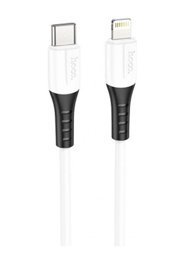 Hoco X82 20 W Type-C To Lightning Hızlı Şarj Data Kablosu Beyaz