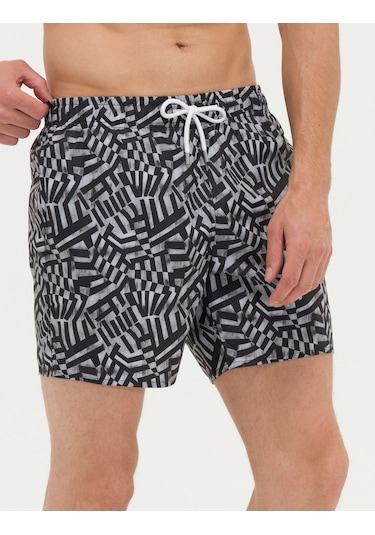 Pierre Cardin Erkek Siyah Deniz Şortu 50276032-vr046 Siyah