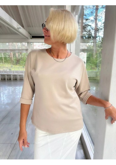 Victoria Richie İnce Oversize Büyük Beden Kazak 173946963