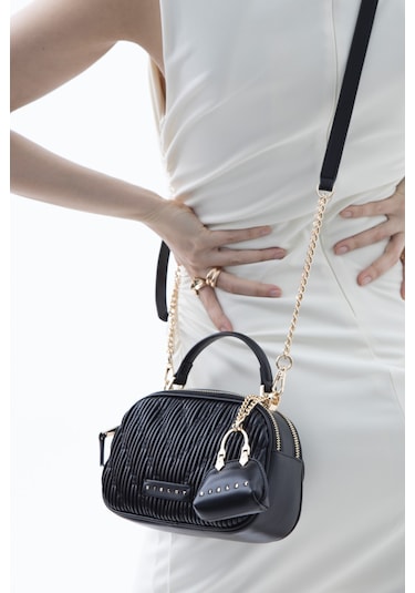 Sisley Kadın El Çantası Sly 142 Std / Siyah Siyah