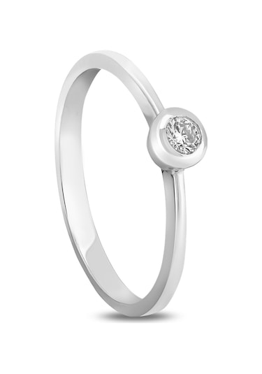 Ariş 0.08 Karat Pırlantalı Trend Yüzük
