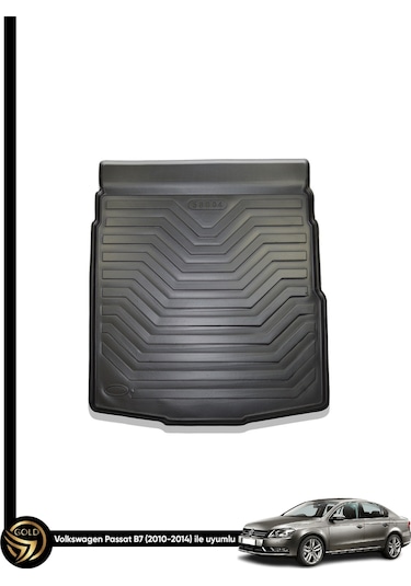 Volkswagen Passat B7 Araca Özel 3 D Bagaj Havuzu