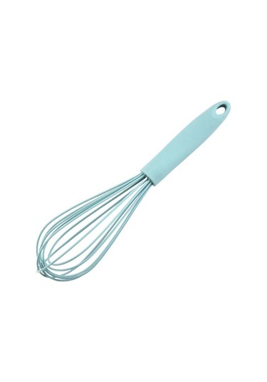 Mavi Yumurta Çırpma Faydalı Asılı Delik Uzun Ömürlü Manuel Silikon Krem Karıştırıcı Süt Karıştırma Aracı Mutfak Gadget Mavi