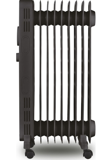 Kumtel Kum-1225 9 Dilim Siyah Radyatör