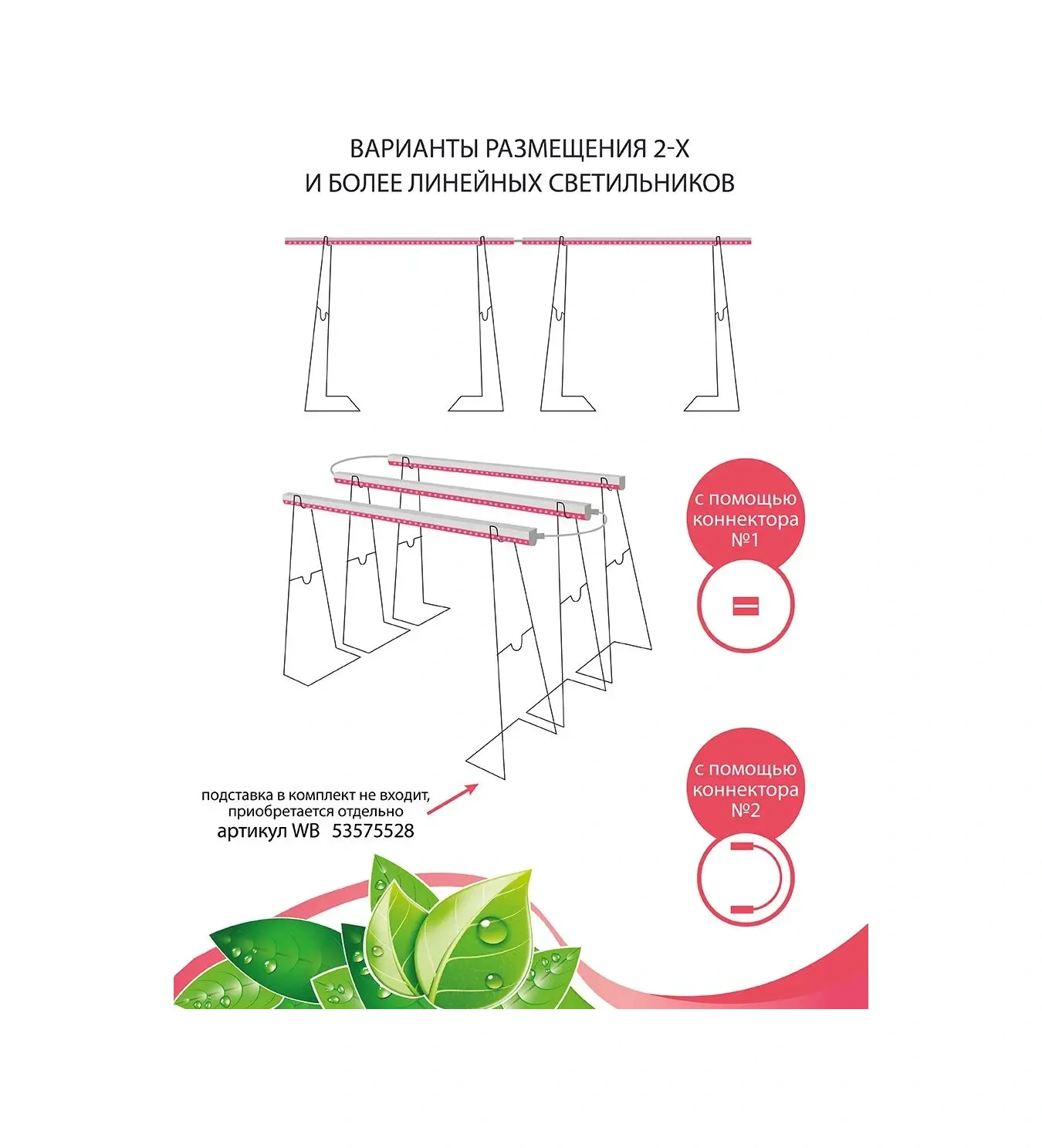 Garden Show Bitki Işığı, Tam Spektrumlu Lineer, 9w 53568599 Beyaz