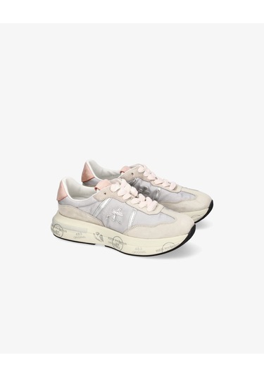 Premiata Sneakers Cassie 7387 Bej - Pembe