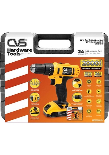 Cvs Dn 91810 Akülü Darbeli Matkap