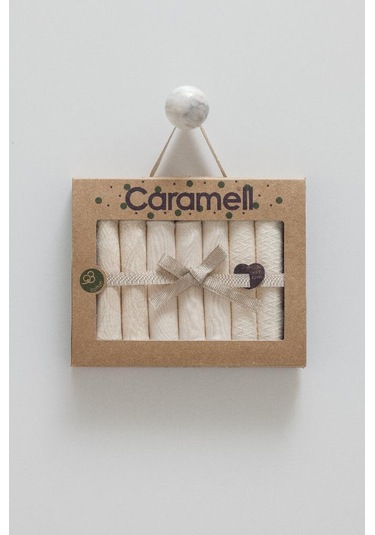 Caramell %100 Pamuk Tiny Lace Mendil Crml.mnd1894 Bej