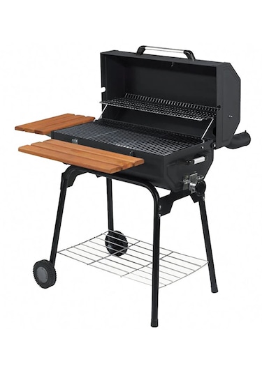 Guruss  Tekerlekli Kömürlü Mangal Barbekü