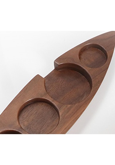 Suntek Masif Ahşap Kahve Basın Sabotaj Tutucu Ceviz-58mm