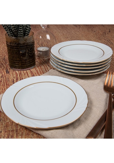 Güral Soprano Pasta Tabağı 6 Adet 16 CM