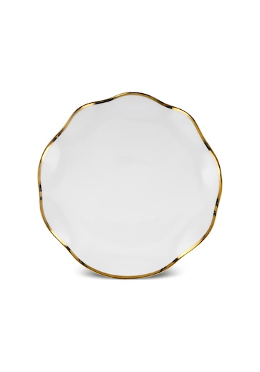 Karaca X Müge Anlı Yemek Tabağı 26 Cm Altın