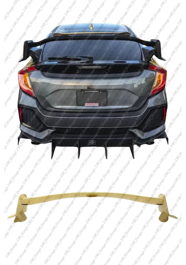 Honda Civic 2016-2021 Hatchback Typer Spoiler - Fk7 Spoyler