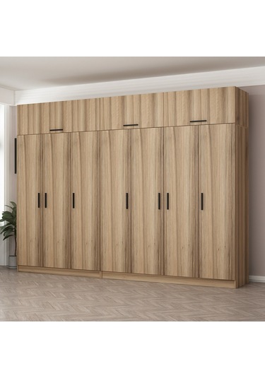 Minar Kale 7 Kapaklı 4 Ç Dolap Ve Yüklük Dore 235cm