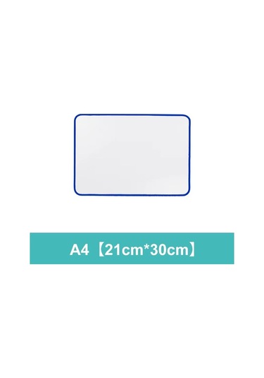 Snapbuy Çift Taraflı Mıknatıslı A4 Yazı Tahtası - Masaüstü Mesaj Panosu, Çocuklar İçin Eğitim Ve Çizim Tahtası Mavi