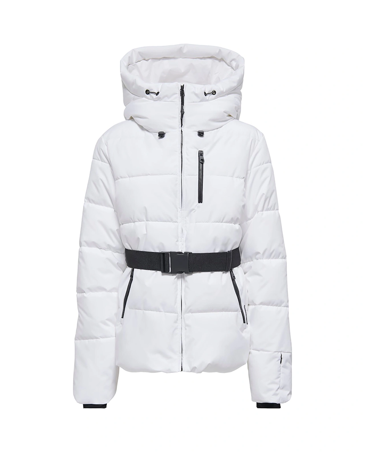 Only Harper Life Belted Premium Kadın Beyaz Mont 15352040-bw Beyaz