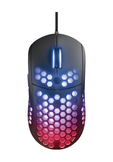 Trust 23758 GXT 960 Graphin Kablolu RGB Ultra Hafif Optik Oyuncu Mouse