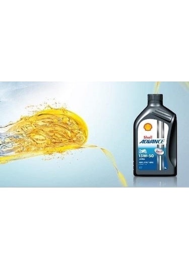 Shell Advance 4t Ultra 15w50 4x1 Litre Avantaj Paketi - 0781387029524