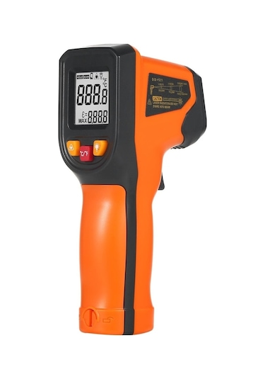 Pazly T600a Temassız Kızılötesi Termometre -58 C İle +600 C Dijital Ölçüm Wb