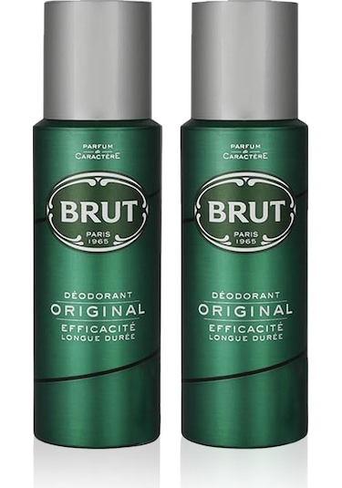 Brut Original Erkek Sprey Deodorant 2 x 200 ML