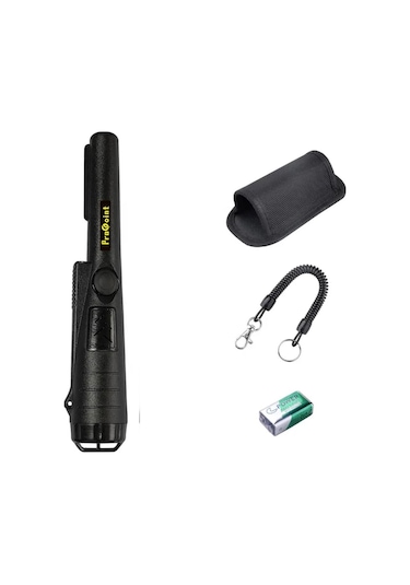 Pointer Su Altı Altın Metal Dedektörü IP-67 10 Feet + Pil Siyah