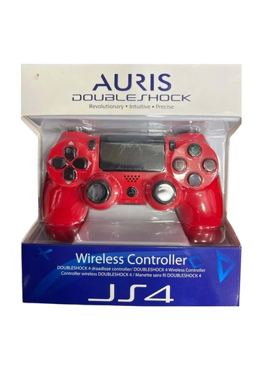 Aurıs Ars-js4 Ps4 Kablosuz Joystick Oyun Kolu Kırmızı