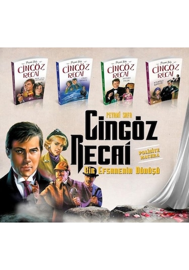Cingöz Recai Seti - 4 Kitap Takım - Peyami Safa - Genç Damla Yayınevi