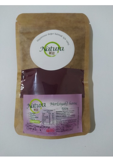 Naturawill Mor Havuç Tozu 100 G