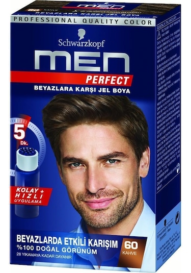 Schwarzkopf Men Perfect Erkek Saç Boyası 60
